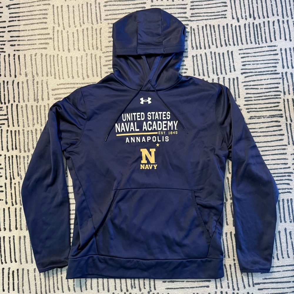 Under Armour Blue US Naval Academy Hoodie